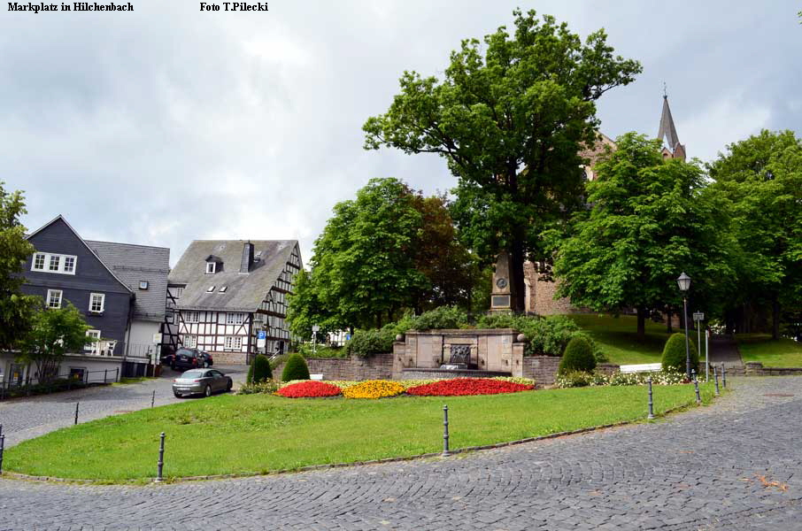 Markplatz in Hilchenbach                         Foto T.Pilecki